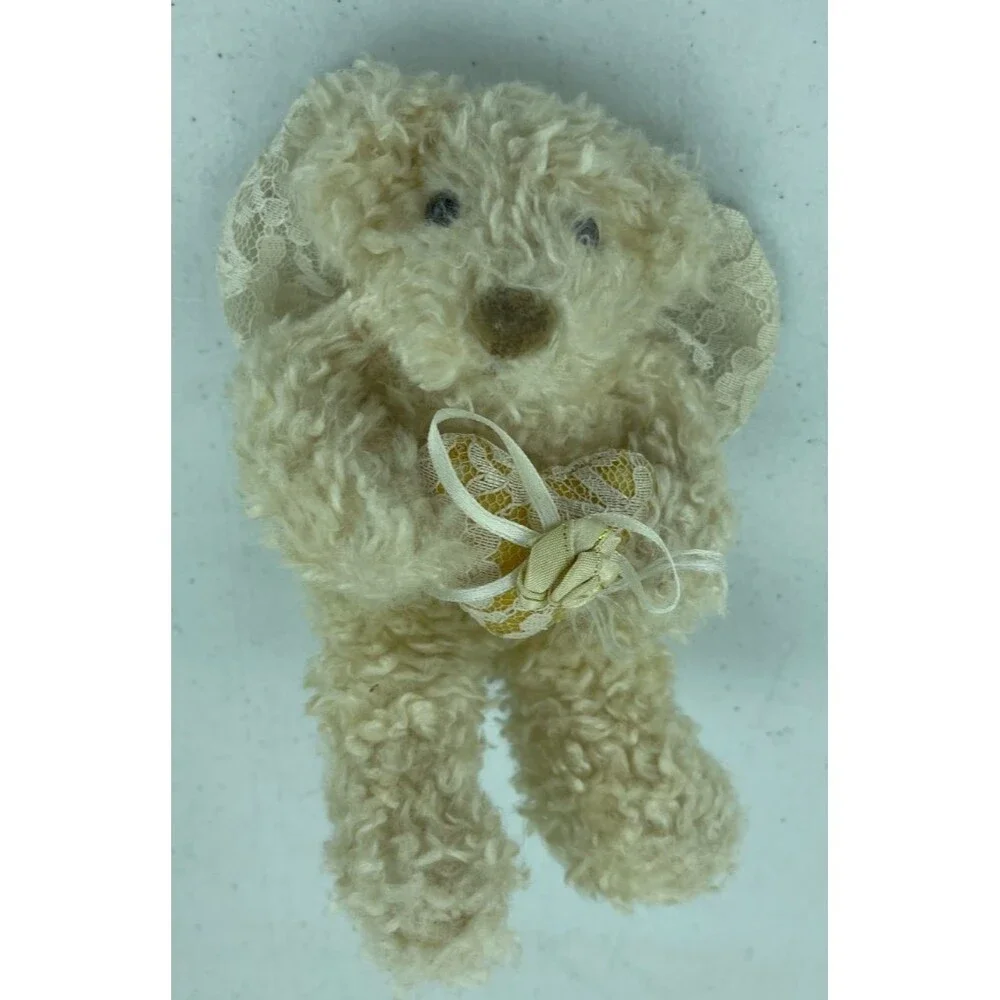 Russ Harmony Bear Plush Lace Wings Stuffed Animal Toy